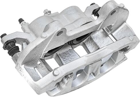 Detroit Axle - Front Brake Caliper for 2012-2020 Dodge Journey, Left Disc Brake Caliper w/Bracket 2013 2014 2015 2016 2017 2018 2019 Replacement in Saudi Arabia