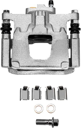 Detroit Axle-خلف الفرامل اليسرى الفرجار للفترة 2008-2012 Jeep Liberty 2007-2017 Wrangler 2007-2011 Dodge Nitro Diar Side Disciper W/Bracket Replace in Kuwait