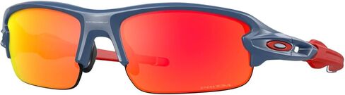 Oakley Youth OJ9008 Flak XXS Square Sunglasses, Poseidon/Prizm Ruby, 58 mm in Saudi Arabia