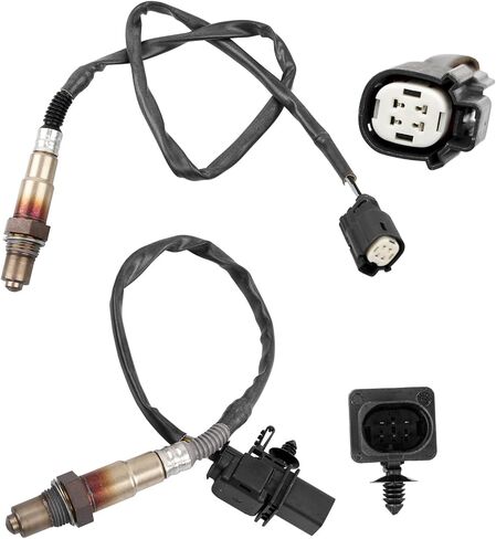 HQPASFY 2Pcs Oxygen Sensors 234-5113 234-4575 Upstream & Downstream Oxygen O2 Sensor Compatible with 2012-2014 Ford Focus 2.0L, 2013-2015 Ford Fusion 1.6L, 2015 Lincoln MKC 2.3L in Saudi Arabia