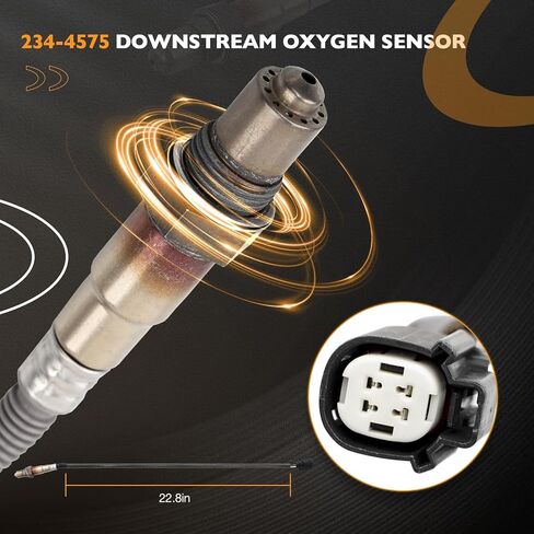 HQPASFY 2Pcs Oxygen Sensors 234-5113 234-4575 Upstream & Downstream Oxygen O2 Sensor Compatible with 2012-2014 Ford Focus 2.0L, 2013-2015 Ford Fusion 1.6L, 2015 Lincoln MKC 2.3L in Saudi Arabia