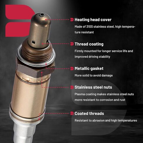 BDFHYK O2 Oxygen Sensor Upstream Downstream, Compatible with Chevrolet Express 1500, Silverado 1500, Compatible with GMC C1500 C2500, 15703,234-4012,19178918, 19178930 Replacement (1Pcs) in Saudi Arabia