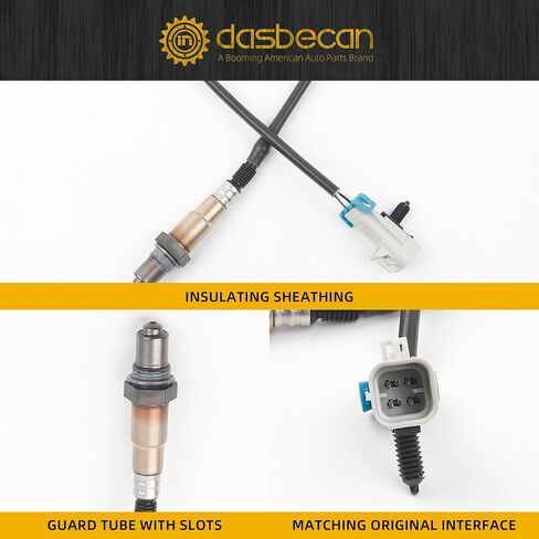 Dasbecan Oxygen Sensor 234-4441 234-4244 234-4565 4PCS Compatible with 2010 2011 2012 2013 2014 Chevy Camaro 3.6L V6 Auto Trans, Cadillac CTS 3.0L, Upstream & Downstream in Saudi Arabia