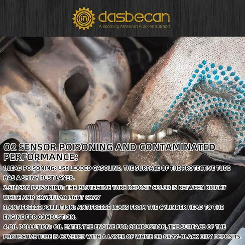 Dasbecan Oxygen Sensor 234-4441 234-4244 234-4565 4PCS Compatible with 2010 2011 2012 2013 2014 Chevy Camaro 3.6L V6 Auto Trans, Cadillac CTS 3.0L, Upstream & Downstream in Saudi Arabia