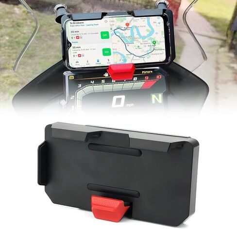 GPS Mobile Phone Motorcycle Navigation Bracket Wireless Charging Support with Two USB for BMW R1300GS R1200GS ADV R1250GS CRF1000L S1000XR F900R F900XR F850GS F800GS F750GS F700GS in Saudi Arabia