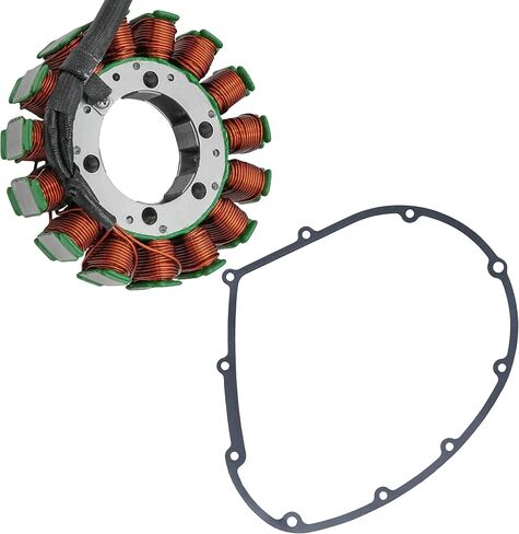 Caltric Stator and Gasket Compatible with Kawasaki Vulcan 900 Vn900 Vn900B Vn900D Vn900C 2006-2018 in Saudi Arabia