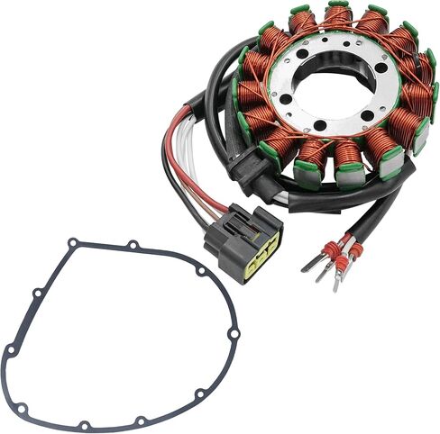 Caltric Stator and Gasket Compatible with Kawasaki Vulcan 900 Vn900 Vn900B Vn900D Vn900C 2006-2018 in Saudi Arabia