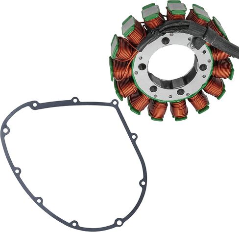Caltric Stator and Gasket Compatible with Kawasaki Vulcan 900 Vn900 Vn900B Vn900D Vn900C 2006-2018 in Saudi Arabia