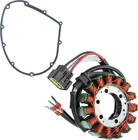 Caltric Stator and Gasket Compatible with Kawasaki Vulcan 900 Vn900 Vn900B Vn900D Vn900C 2006-2018 in Saudi Arabia