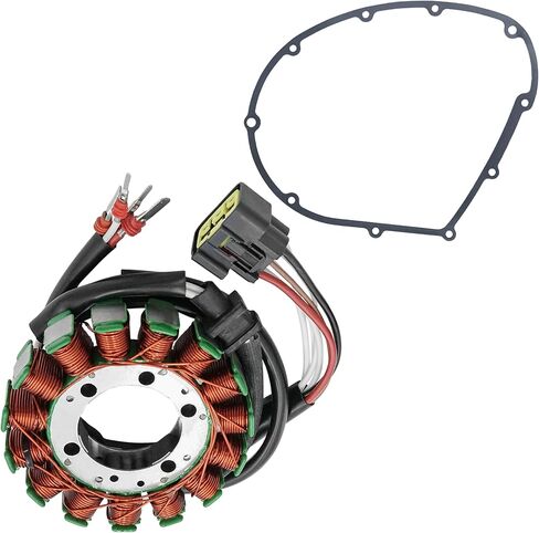 Caltric Stator and Gasket Compatible with Kawasaki Vulcan 900 Vn900 Vn900B Vn900D Vn900C 2006-2018 in Saudi Arabia