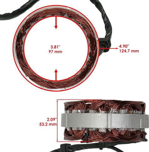 stator Caltric متوافق مع Honda CB750C 1980 1981 1982 in Saudi Arabia
