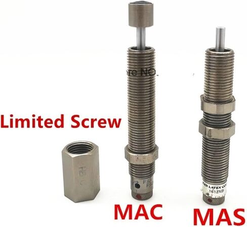 MAS/MAC من الفولاذ المقاوم للصدأ السرعة القابلة للتعديل ضغط الزيت العازلة MAS1210 MAS1214 MAS1410 MAS1417 MAS1612 MAS1620 MAS2016 1PCS (MAS1210M) in Saudi Arabia