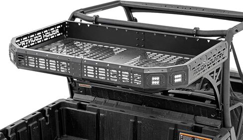 رف البضائع الخلفي من الريف الخام مع مصابيح LED لـ 17-22 Can-Am Defender-97024 in Saudi Arabia