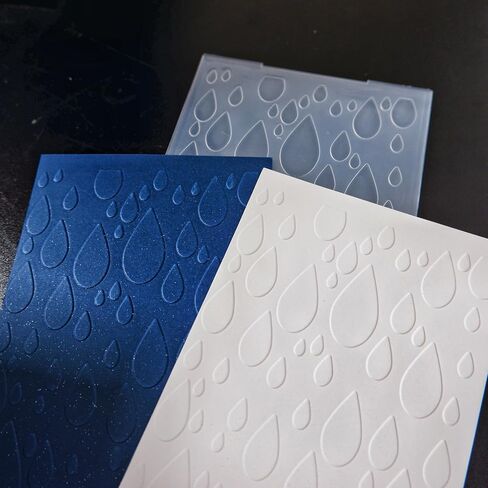 Arbuya Cloud Plastic Embossing Folders for Card Making Clouds Background Embossing Folder for Scrapbooking Pages Paper Crafting Clay Decoration in Kuwait