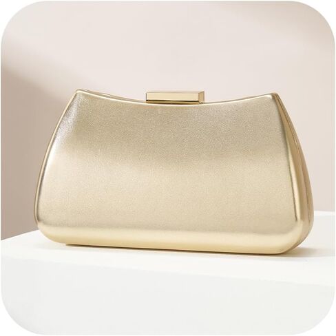 Dressy Clutch Purses for Women Formal PU Leather Bags Evening Clutch Handbag for Weddings, Proms, and Parties in Kuwait