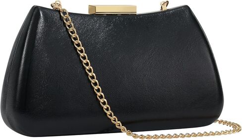Dressy Clutch Purses for Women Formal PU Leather Bags Evening Clutch Handbag for Weddings, Proms, and Parties in Kuwait