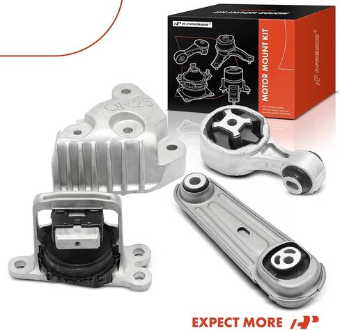 A-Premium 3PCS محرك محرك محرك MOUNT و TORQUE STRUT MOUNT متوافق مع نيسان روغ 2014-2020 ، X-TRAIL 2014-2019 & RENAULT KOLEOS 2017-2019 ، 2.5L ، HYDRAULIC ، استبدل# 112105HA0A ، 113604BA0BA0BA. in Saudi Arabia