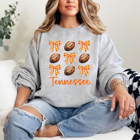 Olive يحب Apple Girls Tennessee Swatshirt Switshirt Dows and Forbacks Day Pullover in Saudi Arabia