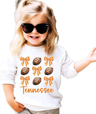Olive يحب Apple Girls Tennessee Swatshirt Switshirt Dows and Forbacks Day Pullover in Saudi Arabia