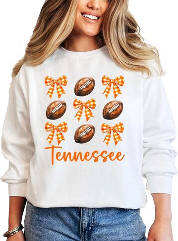 Olive يحب Apple Girls Tennessee Swatshirt Switshirt Dows and Forbacks Day Pullover in Saudi Arabia