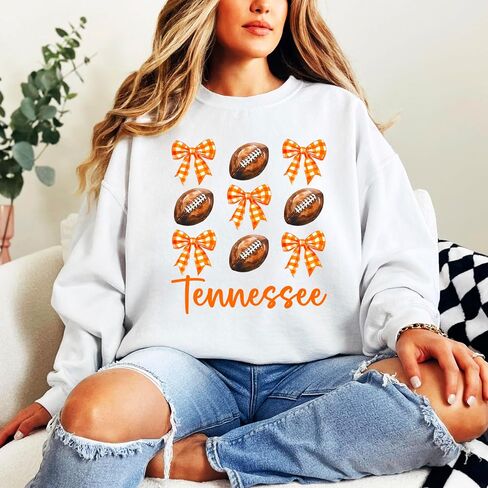 Olive يحب Apple Girls Tennessee Swatshirt Switshirt Dows and Forbacks Day Pullover in Saudi Arabia