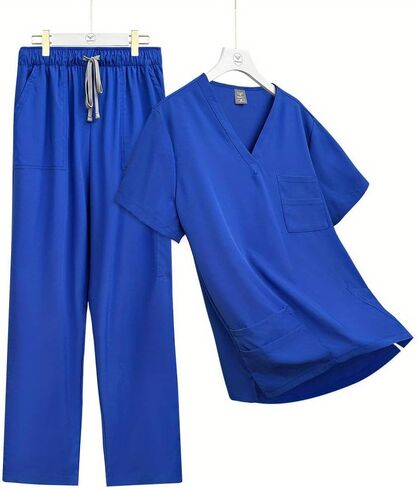 Multilcolors Beauty Work Clothes Hospital Nurse Uniforms Scrub Set Women Men Clinical Clothes Summer Nurse Uniform in Saudi Arabia