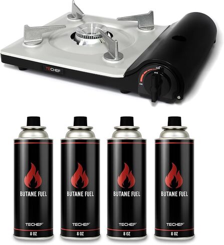 TECHEF - AGNI Portable Butane Gas Stove Burner, Camp Stove, Made in Korea in Saudi Arabia