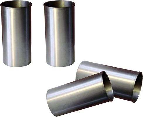 4-pcs 3904166 3900396 Cylinder Liner Sleeve set of Compatible with Cummins 4BT 6BT ISB 102mm in Saudi Arabia