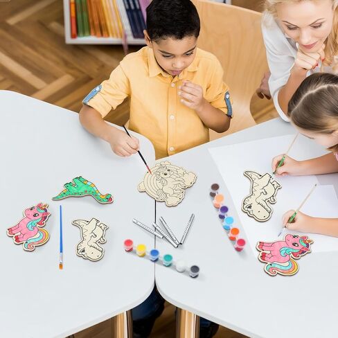 24 مجموعة مكسيكية الرياح الدقات الحرف للأطفال DIY الخشبية CINCO DE MAYO WINDCHIMES KITS MECICKAN CONENTING RIND CHIME THE FOR CINCO de Mayo Home Party Gifts Supplies Supplies in Kuwait