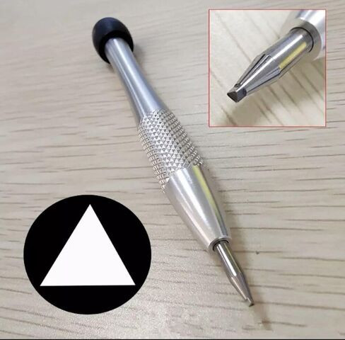 أداة إصلاح البراغي المتقدمة في الوزن المتوافق مع Rolex 3235 Watch Movement U Triangle Screwdriver in Kuwait