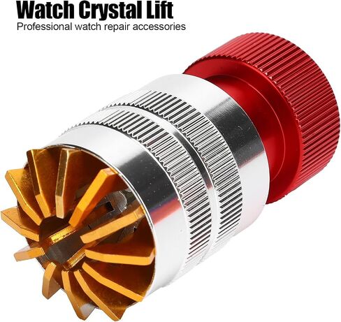 zjchao 2Pcs Watch Crystal Tool, Professional Watch Glasses Remover Watch Crystal Watch Repairing Tool for Watchmaker for Open Watch Watch Back Cover in Saudi Arabia