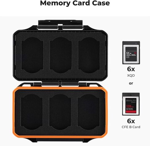 K&F Concept 36 Slots SD Micro SD Memory Card Case, Water-Resistant SD Card Holder, Anti-Shock Card Carrying Storage Box for 24 Micro SD SDXC SDHC TF Cards and 12 SD SDXC SDHC Cards in Saudi Arabia