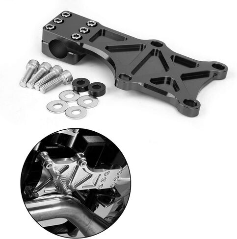 Bruce & Shark Black Engine Guard Bracket Fixed Fastening for Honda MSX125/SF Grom 2013-2019 in Saudi Arabia