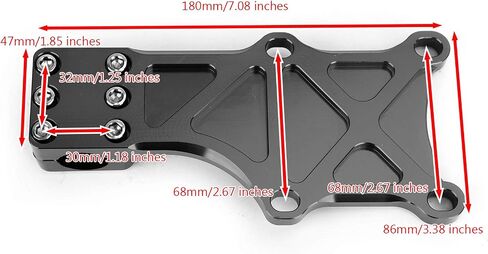 Bruce & Shark Black Engine Guard Bracket Fixed Fastening for Honda MSX125/SF Grom 2013-2019 in Saudi Arabia