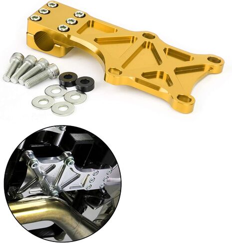 Bruce & Shark Black Engine Guard Bracket Fixed Fastening for Honda MSX125/SF Grom 2013-2019 in Saudi Arabia
