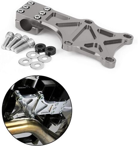 Bruce & Shark Black Engine Guard Bracket Fixed Fastening for Honda MSX125/SF Grom 2013-2019 in Saudi Arabia