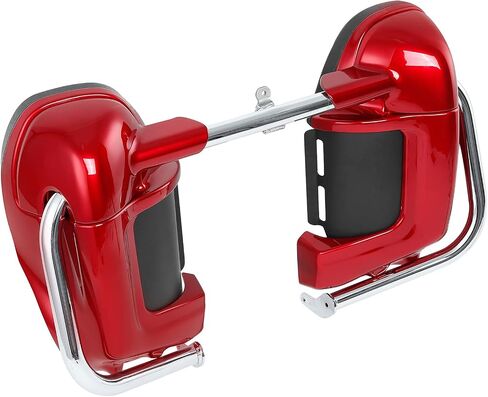 Green-L Lower Vented Fairings with Speaker Pods & Engine Guard Highway Crash Bar Fit for Harley Touring Road King Street Glide Electra Glide Ultra 2009-2013 Models in Saudi Arabia