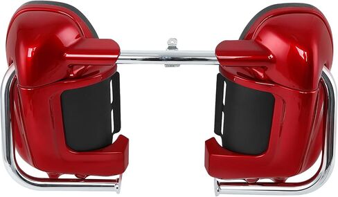 Green-L Lower Vented Fairings with Speaker Pods & Engine Guard Highway Crash Bar Fit for Harley Touring Road King Street Glide Electra Glide Ultra 2009-2013 Models in Saudi Arabia