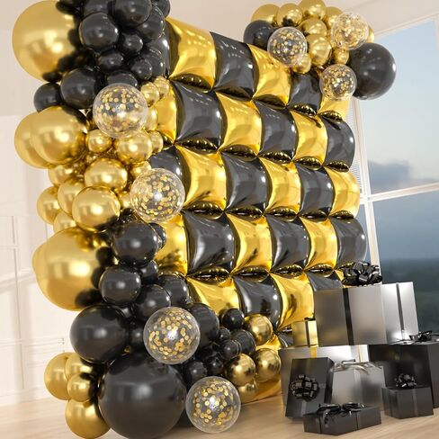 36pcs Royal Blue and Silver Double Sided Square Foil Balloons Wall Backdrop with 188pcs Dark Blue White Silver Balloons Arch Kit & 3pcs Star Ballons for Birthday, Baseball, Graduation in Saudi Arabia