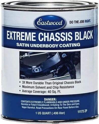 Eastwood Extreme Chassis Black Satin Qt يحسن الخدوش التآكل المقاومة in Saudi Arabia