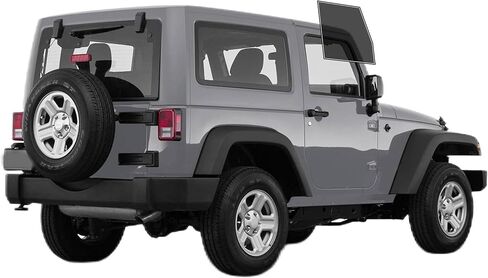 فيلم Precut Front Windows Two Windows Tint Cars Sun Flocking Forcing Proofacy Privacy Anti Shatter Glass Computer قطع أي ظلال لجيب Wrangler 2 Door 2011-2017 in Kuwait