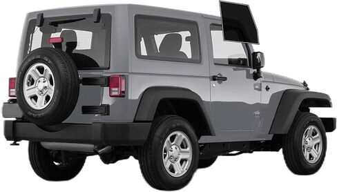 فيلم Precut Front Windows Two Windows Tint Cars Sun Flocking Forcing Proofacy Privacy Anti Shatter Glass Computer قطع أي ظلال لجيب Wrangler 2 Door 2011-2017 in Kuwait