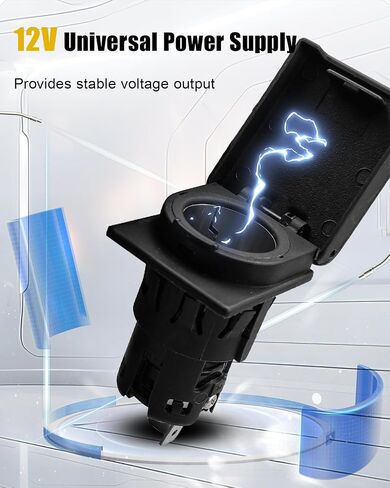 مقبس Power Power Socket ولاعة السجائر من أجل Honda Accord CR-V Civic Crider UR-V XRV 2013-2022 ، منفذ ولاعة السجائر يحل محل 39624-TRN-H01 39624-T6D-H01 in Saudi Arabia