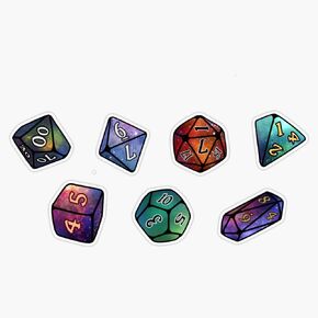 Magnet DND D20 Collection Magnetic Vinyl Sticker Decal Magnet 5 " in Kuwait
