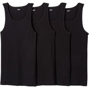 Goodfellow & Co™ Men's Ribbed Tank Tops: Affordable and Versatile Summer Wardrobe Essentials (US, Alpha, X-Large, Regular, Regular, Black) in Saudi Arabia