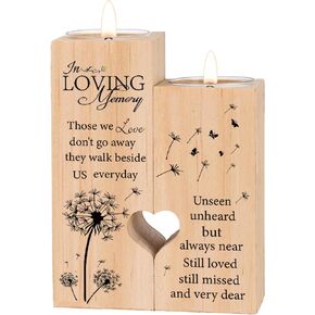 Sympathy Gifts for Loss of Loved Memorial Candle Thoughtful Condolences Grief Gifts Sympathy Candlestick Holder Bereavement Gifts Remembrance Candle for Your Loss .. Personalized (Religious Gift) in Saudi Arabia