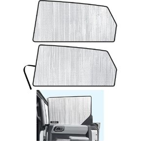 ييلوبرو الجانبي النافذة الأمامية المقعد الأمامي (مجموعة من 2) ملاءمة مخصصة لعام 2021 2022 2023 2024 2025 فورد برونكو SUV - لـ 4DR 4DOOR - (وليس للنموذج الرياضي) ، إكسسوارات UV Reffector [مصنوعة في الولايات المتحدة الأمريكية] in Kuwait