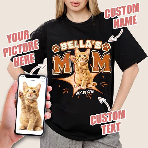JIX & JOKY Custom Your Own Bootleg Rap Shirts with Dog Faces Custom Pet Shirt for Men Graphic Tshirt Gift Idea for Pet Lovers in Saudi Arabia