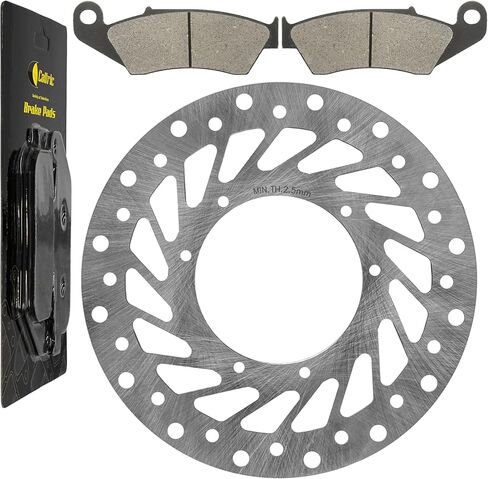 دوار قرص الفرامل الأمامي Caltric مع PAD متوافق مع Honda CRF450R 2002 2003 2004 2005 2006 2007 in Saudi Arabia