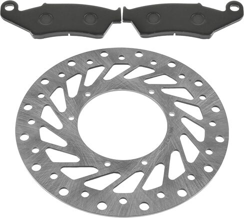 دوار قرص الفرامل الأمامي Caltric مع PAD متوافق مع Honda CRF450R 2002 2003 2004 2005 2006 2007 in Saudi Arabia